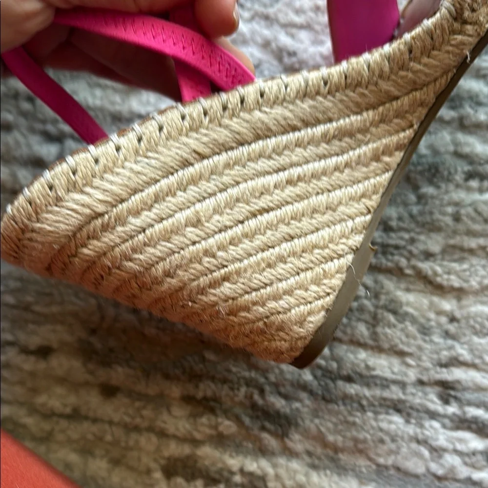Steve Madden Pink Wedge Sandals - Picture 6 of 6
